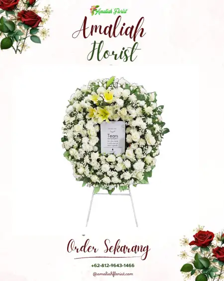 Krans Bunga Duka 3 Ilir