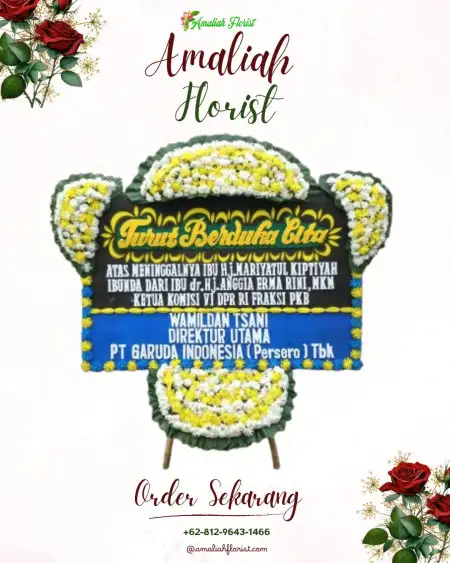 Papan Bunga Duka 3 Ilir